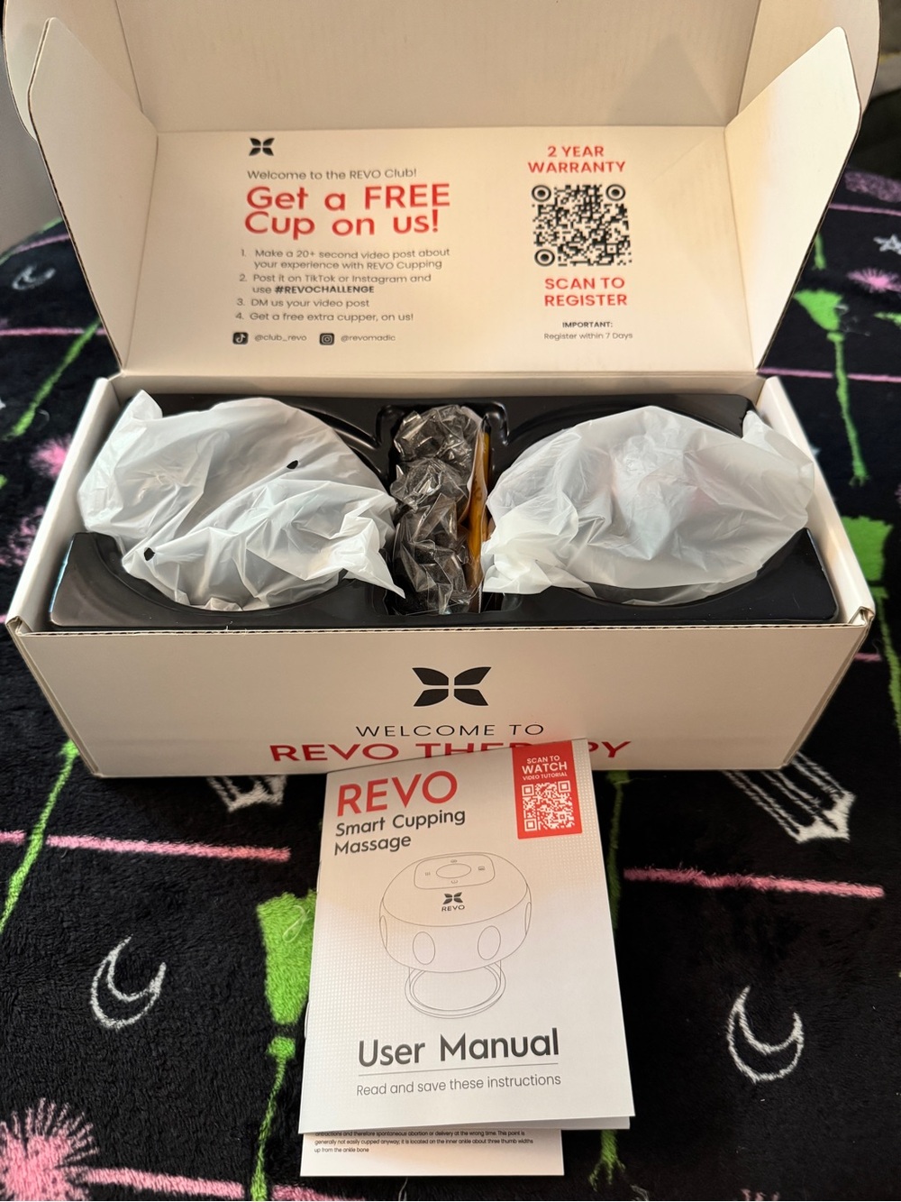 NWT- REVO™ Smart Cupping Therapy Massager 2 Pack
